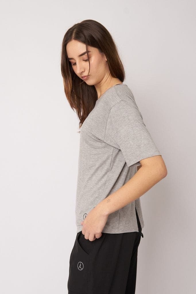 Polo open grey
