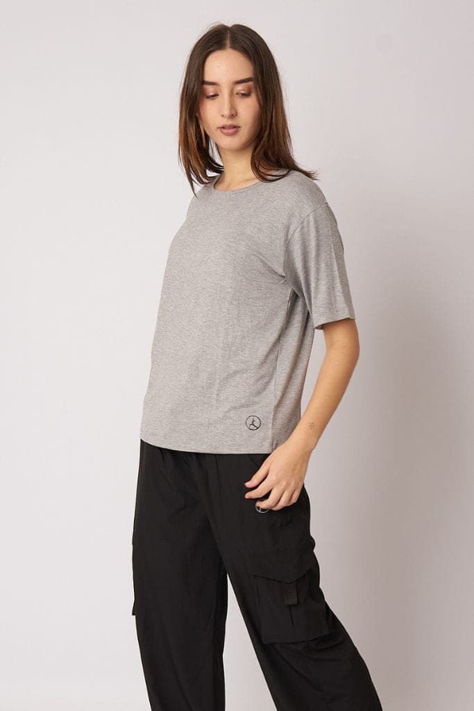 Polo open grey