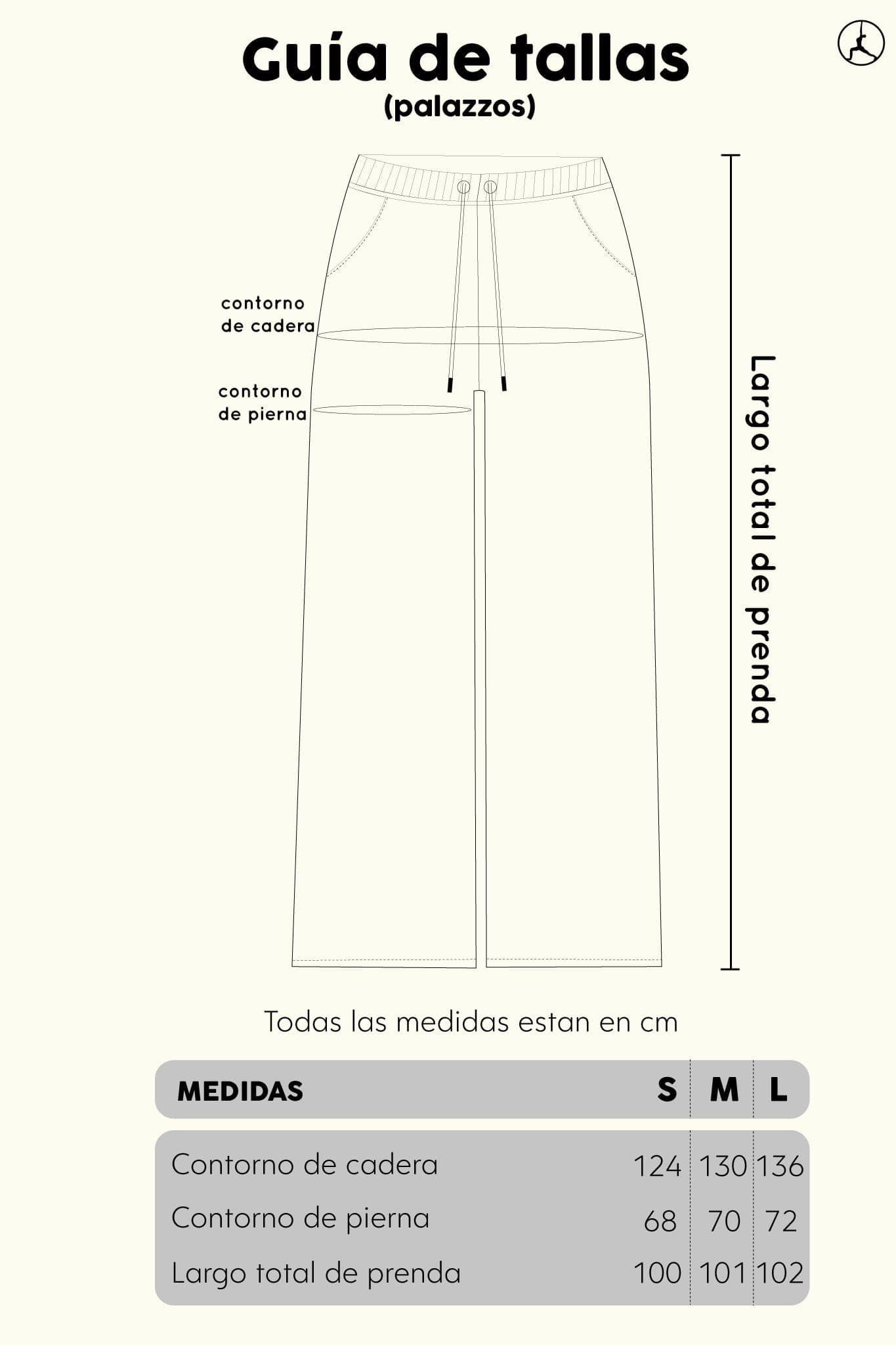 PANTALON PALAZZO NEGRO