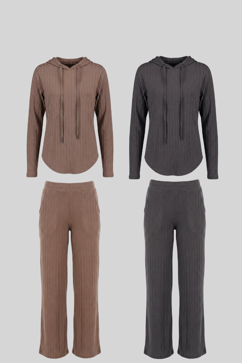 Pack: 02 sets agora (2 poleras + 2 palazzos)