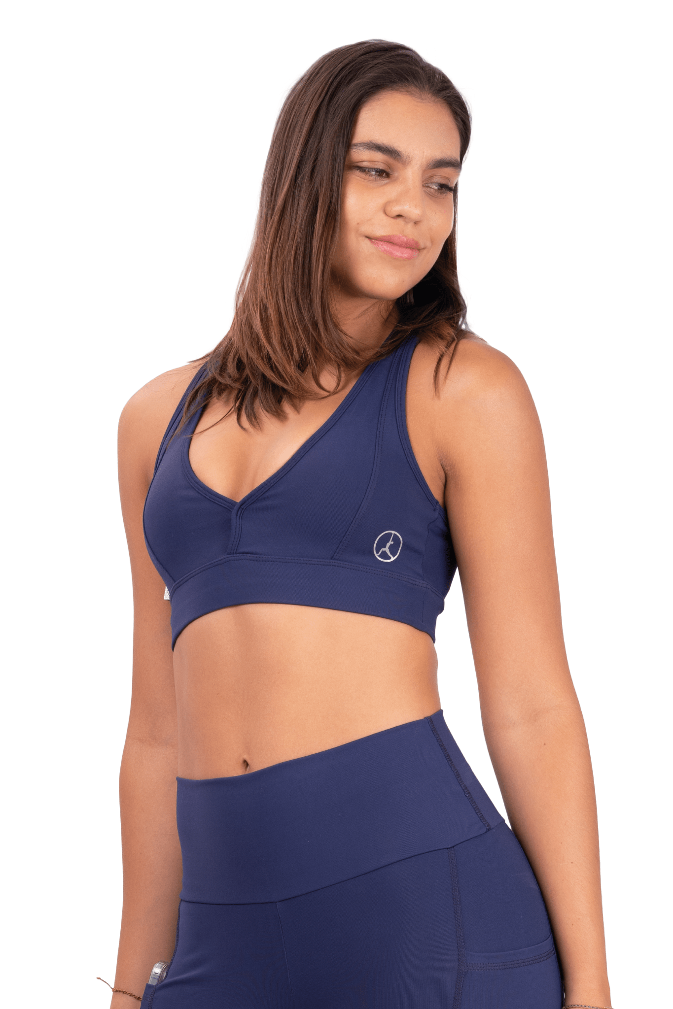 TOP FIT AZUL MARINO