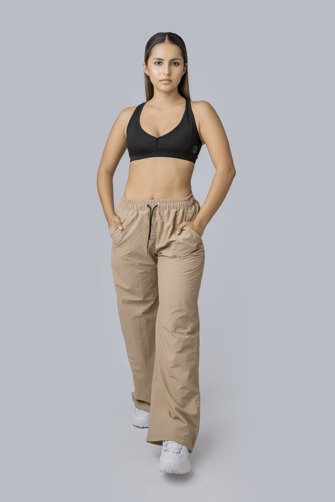 PANTALON PALAZZO BEIGE