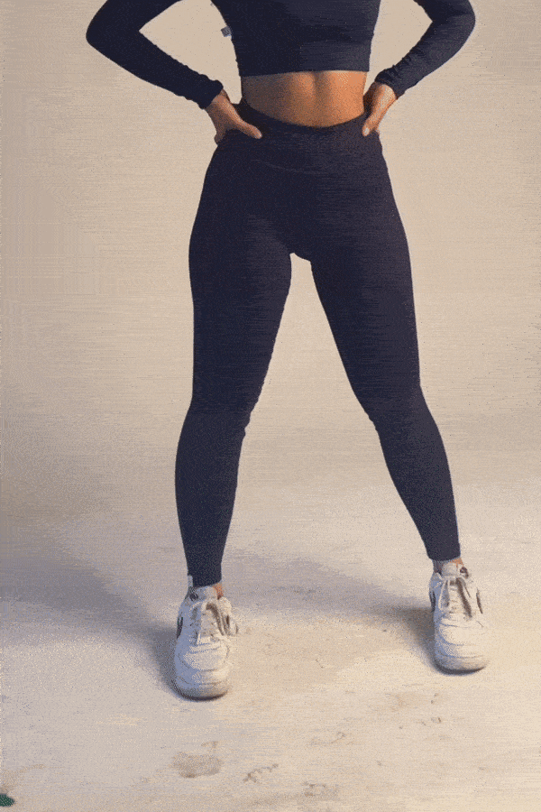 Legging basic azul marino