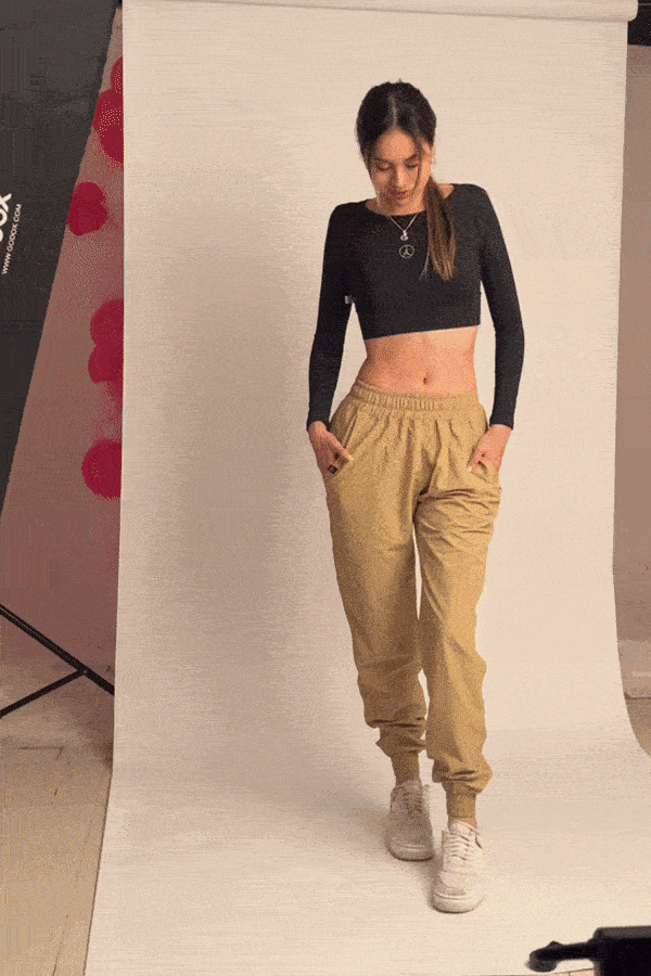 JOGGER WINTER BEIGE IN