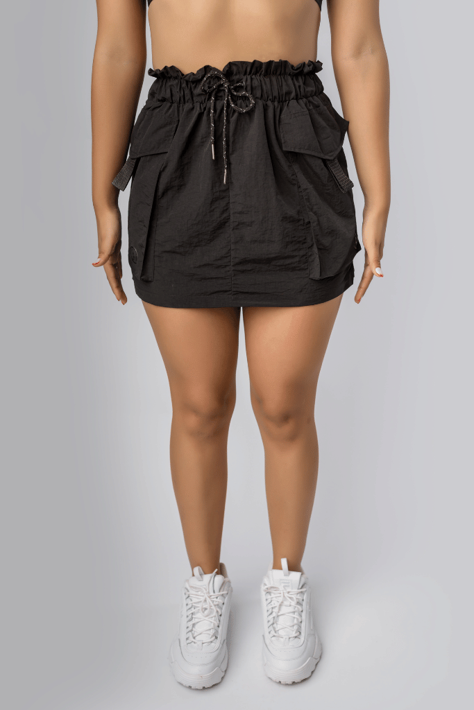 Falda cargo adventure black