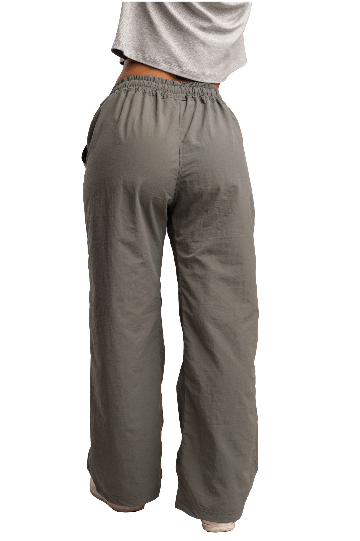 PANTALON PALAZZO GRIS