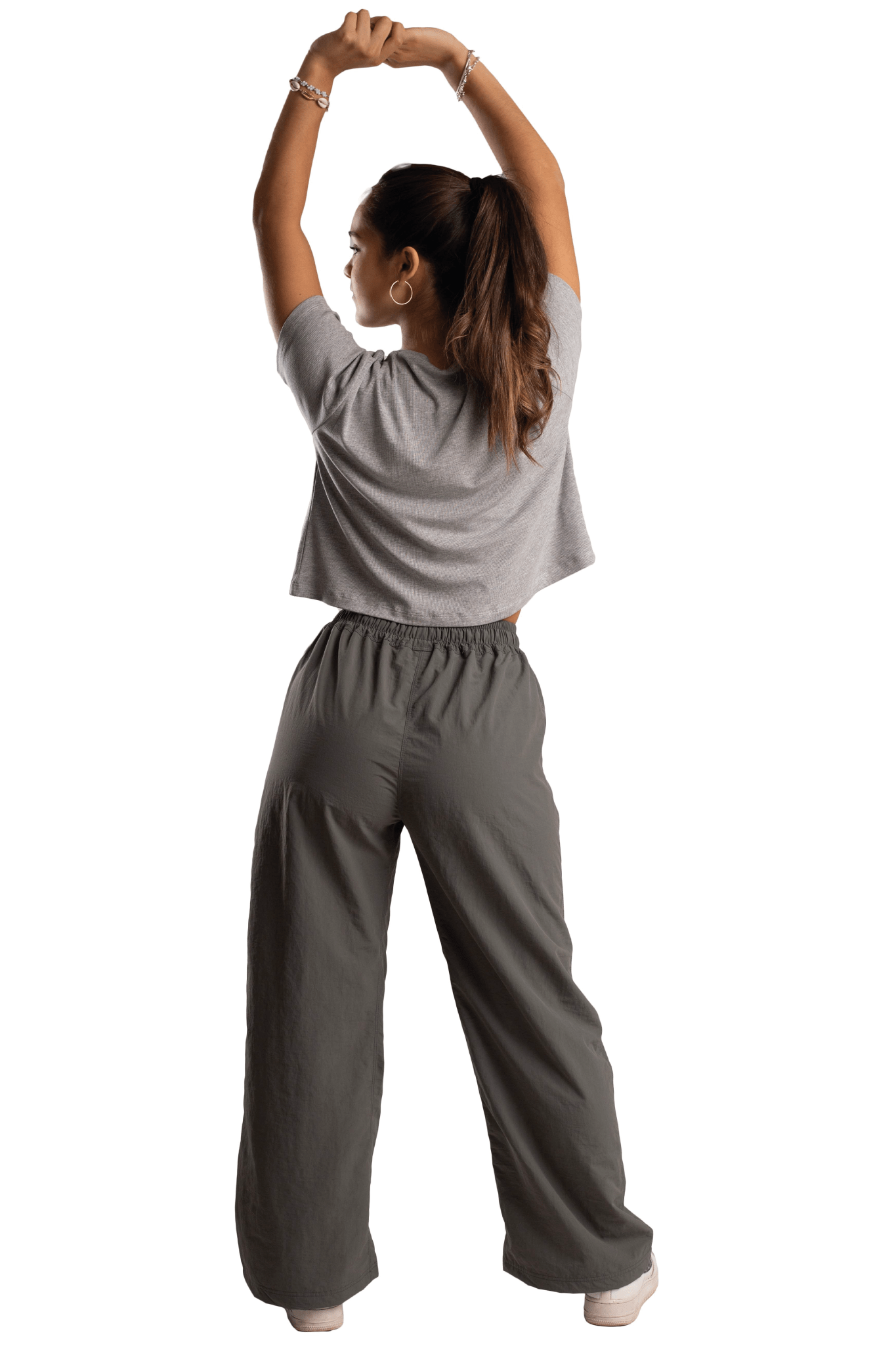 PANTALON PALAZZO GRIS