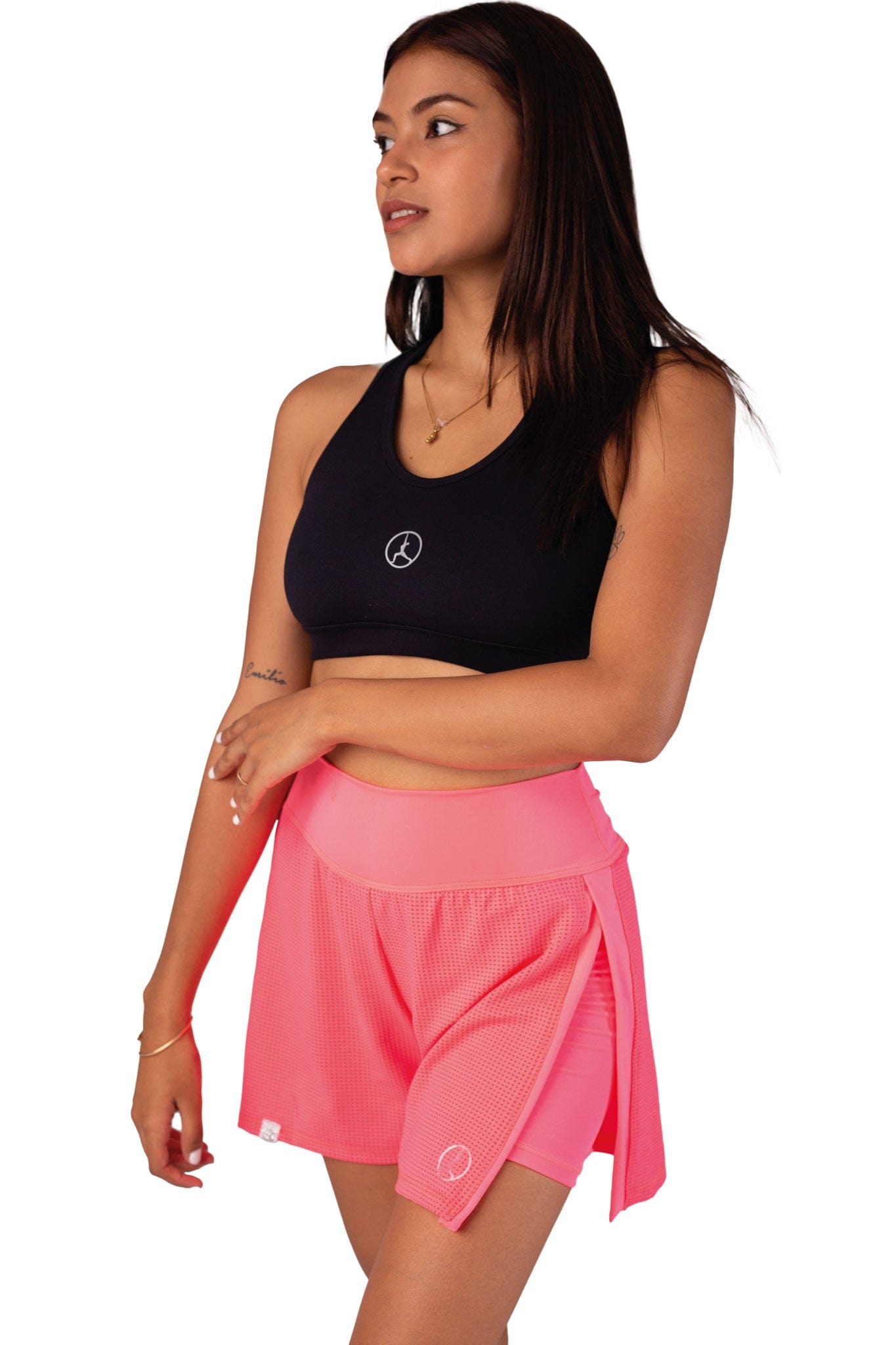 Short skirt pink