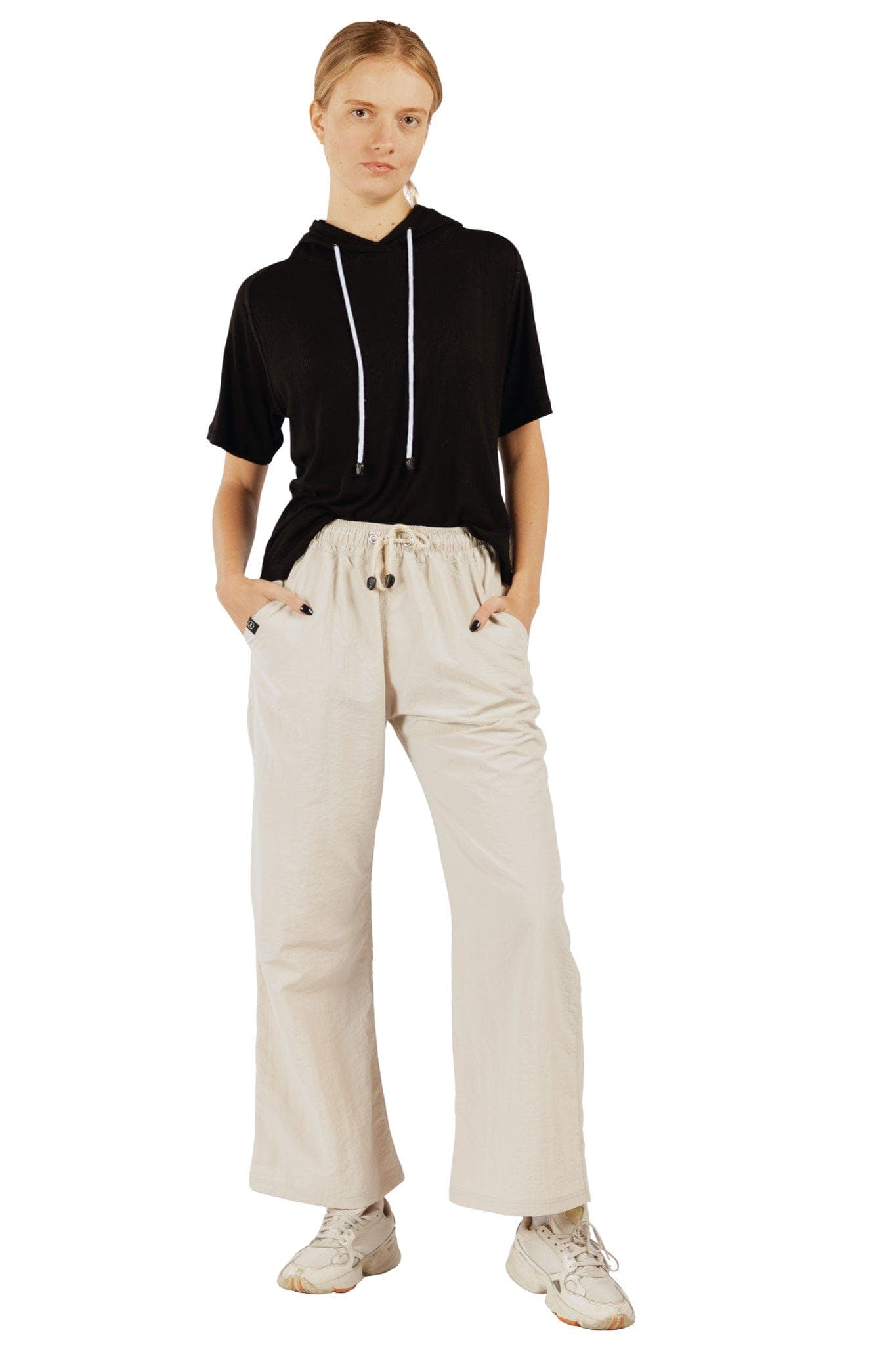 PANTALON PALAZZO NUDE