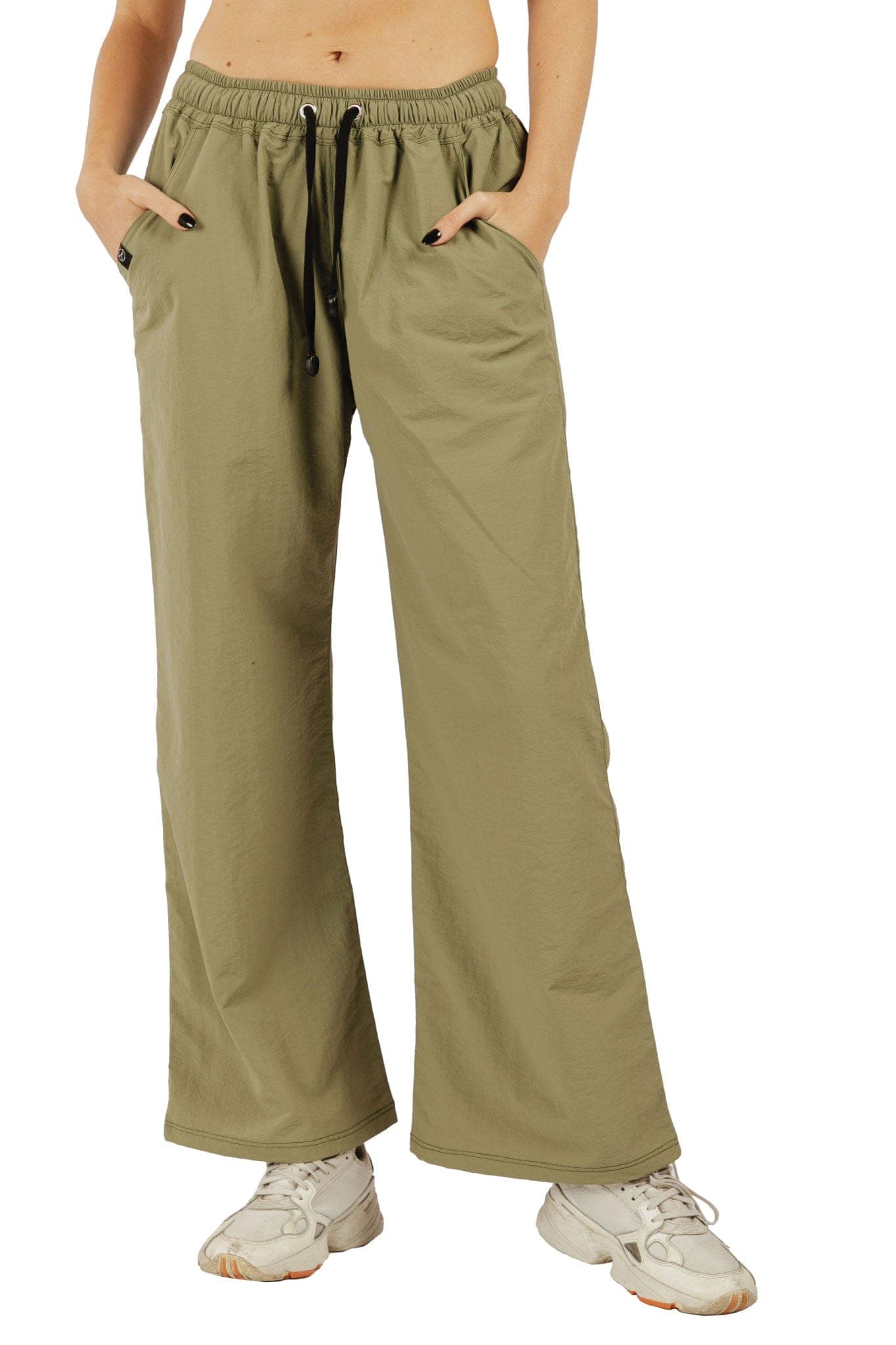 PANTALON PALAZZO VERDE