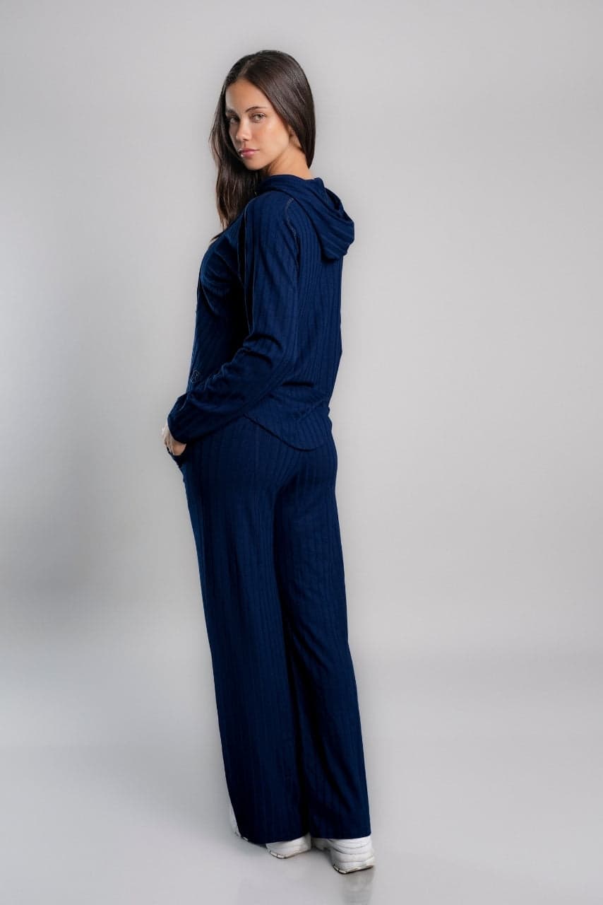 SET AGORA AZUL MARINO (POLERA + PALAZZO)