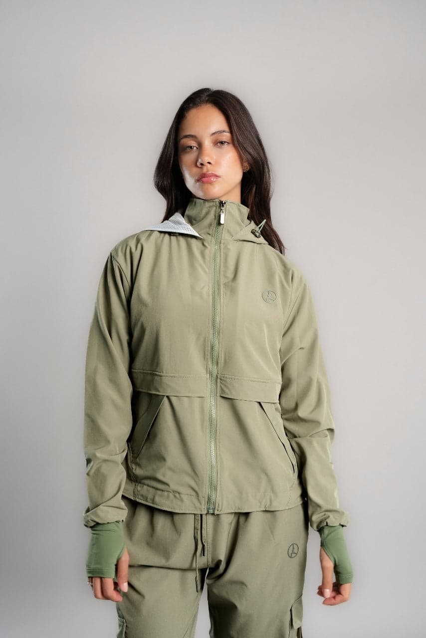SET OVERTRIP PRO OLIVO (CASACA + CARGO)