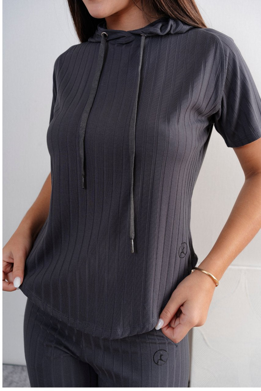 POLO M/C AGORA WINTER GRIS OSCURO