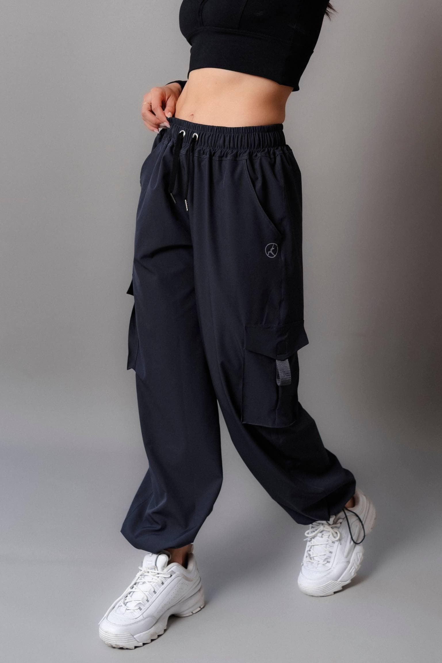 CARGO OVER PANT GRIS OSCURO