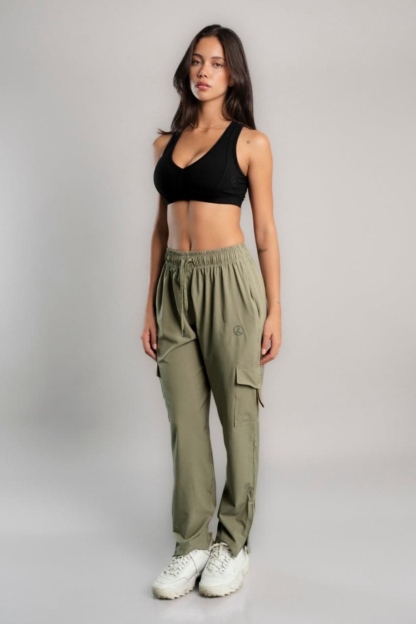 SET OVERTRIP PRO OLIVO (CASACA + CARGO)