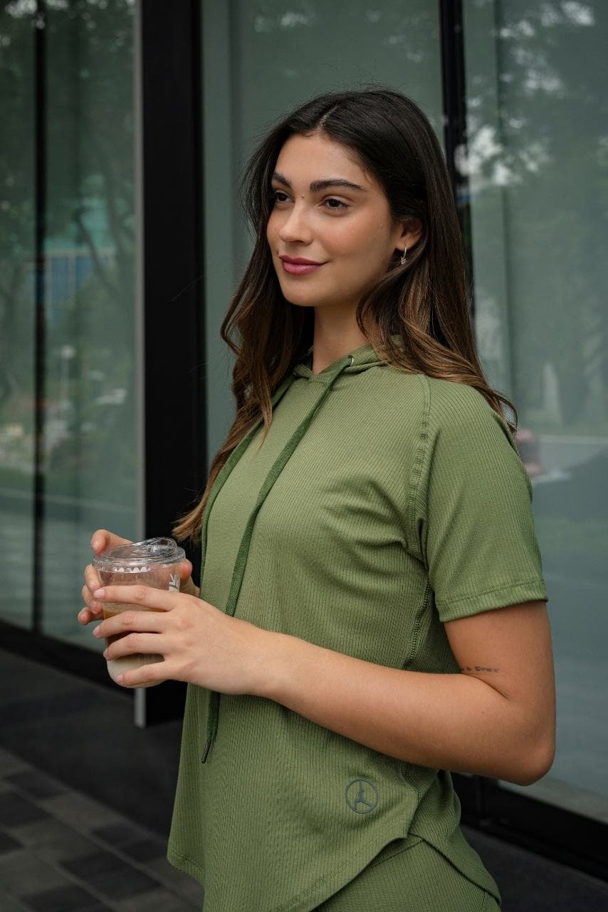 POLO AGORA VERDE OLIVO
