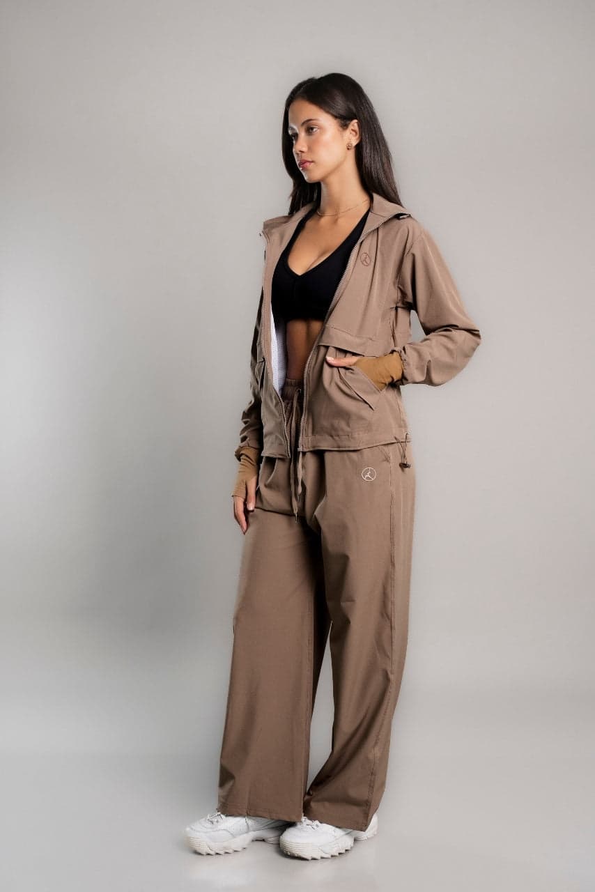 SET OVERTRIP AIR CAPUCCINO (CASACA + PALAZZO)