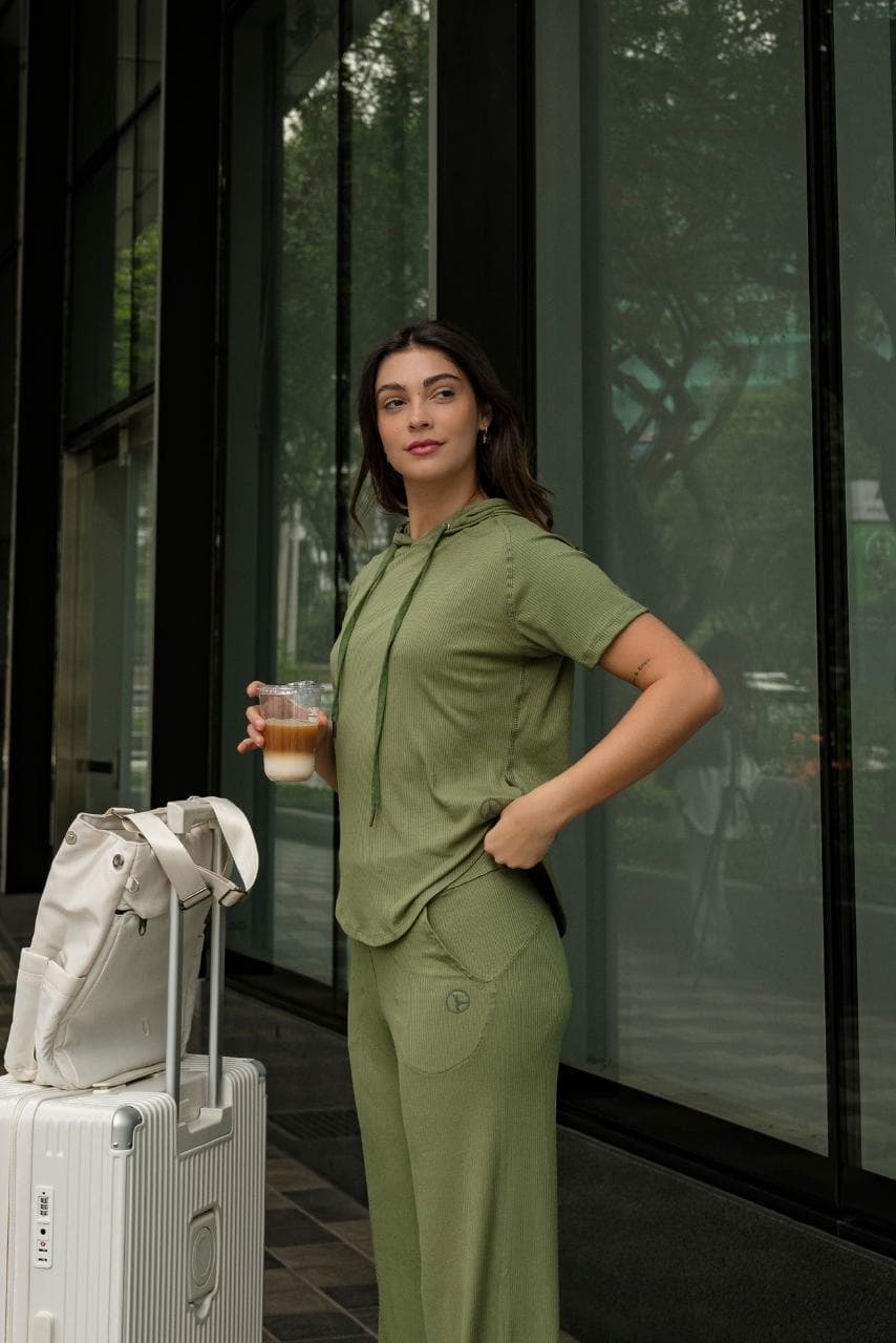 POLO AGORA VERDE OLIVO