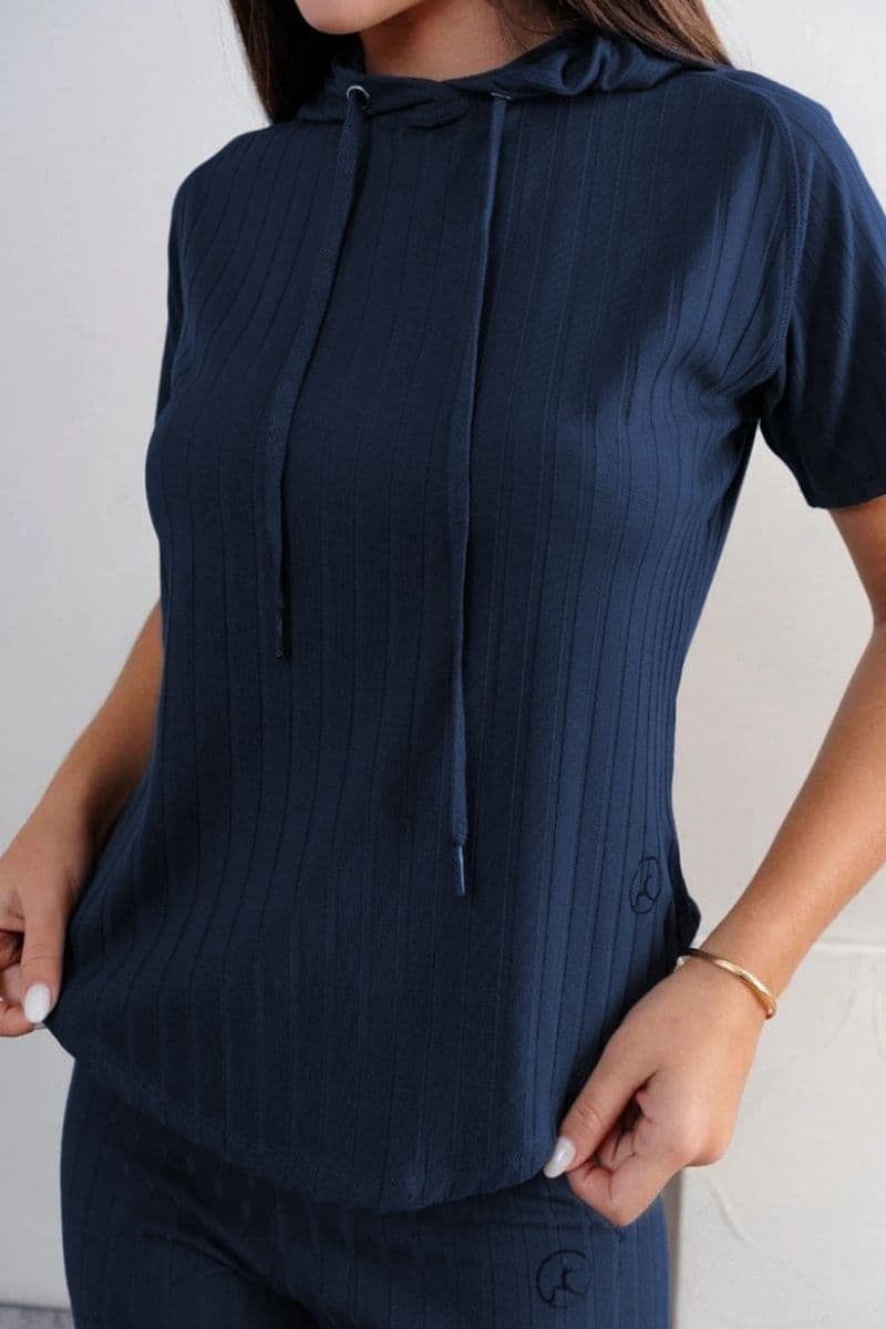 Pack Azul Marino Agora: Palazzo + Polera agora + Polo agora