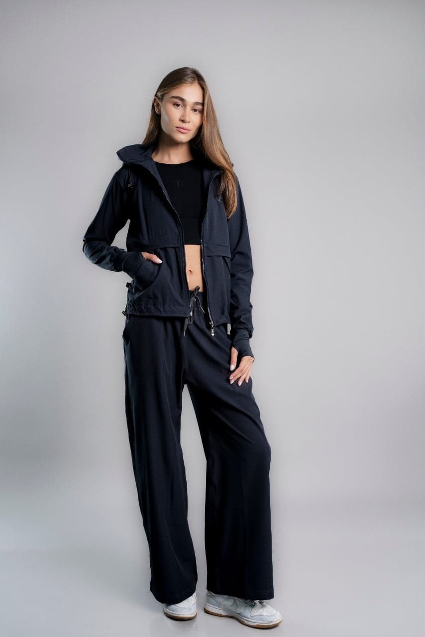 SET OVERTRIP AIR GRIS OSCURO (CASACA + PALAZZO)