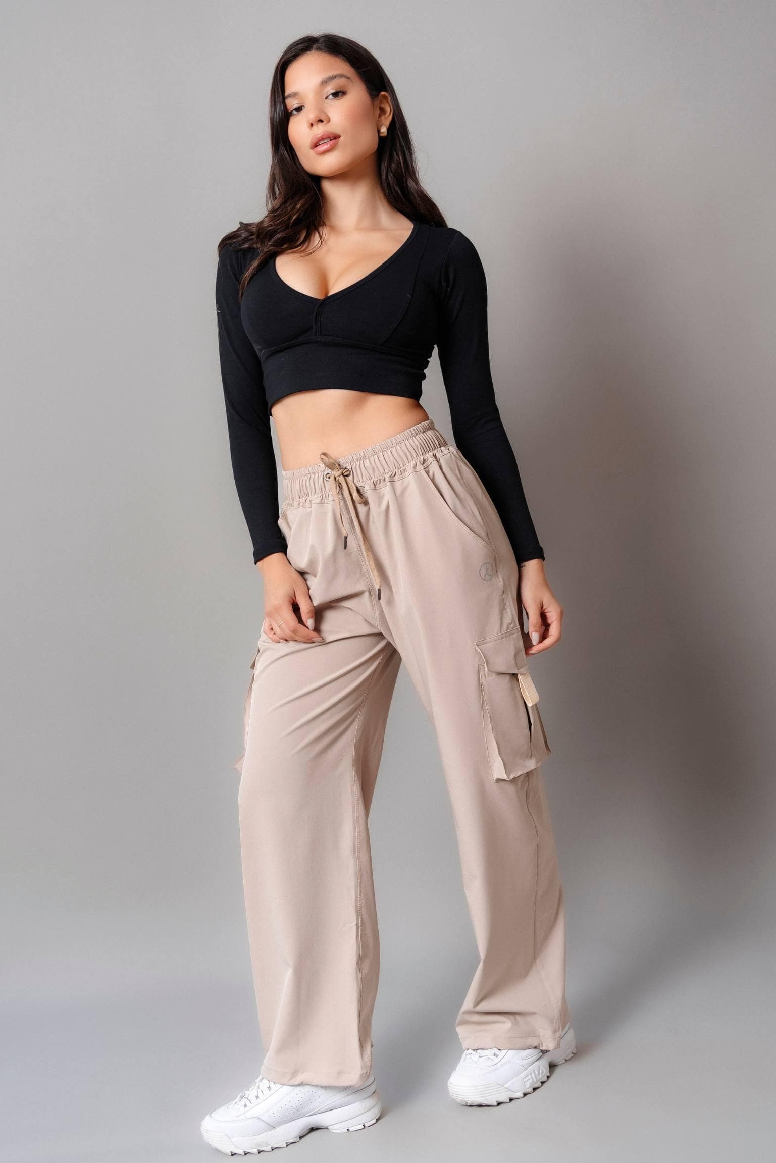 CARGO OVER PANT BEIGE
