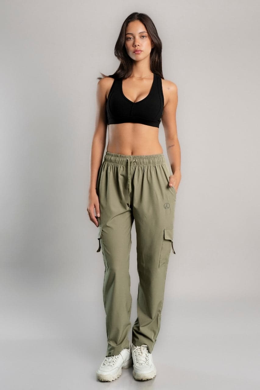 SET OVERTRIP PRO OLIVO (CASACA + CARGO)