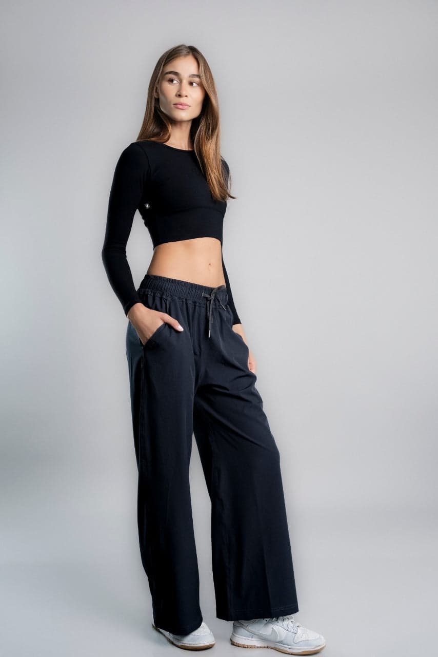 SET OVERTRIP AIR GRIS OSCURO (CASACA + PALAZZO)