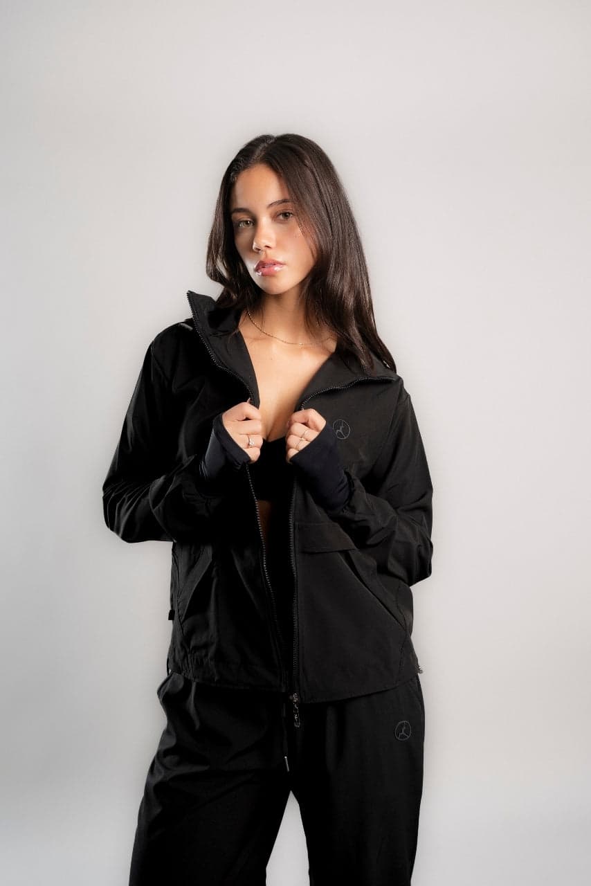 SET OVERTRIP AIR NEGRO (CASACA + PALAZZO)