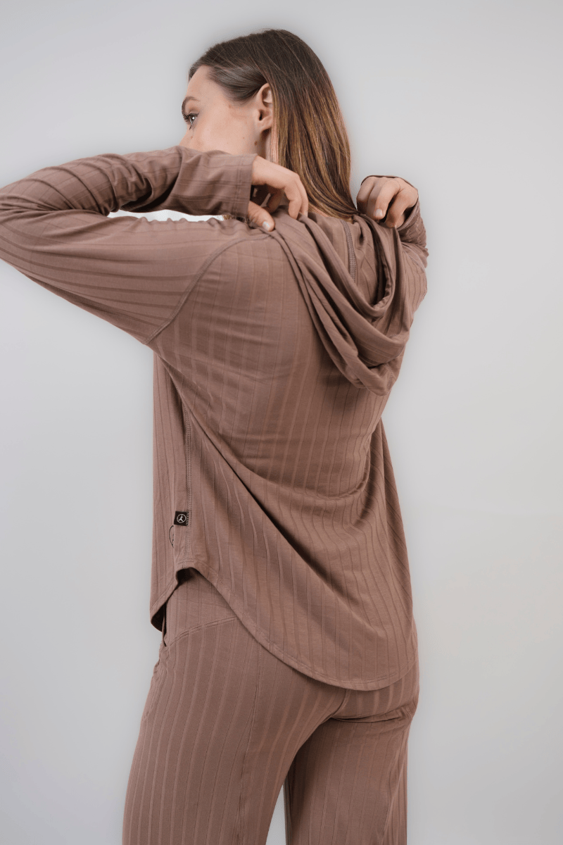 SET AGORA CAPUCCINO (POLERA + PALAZZO)