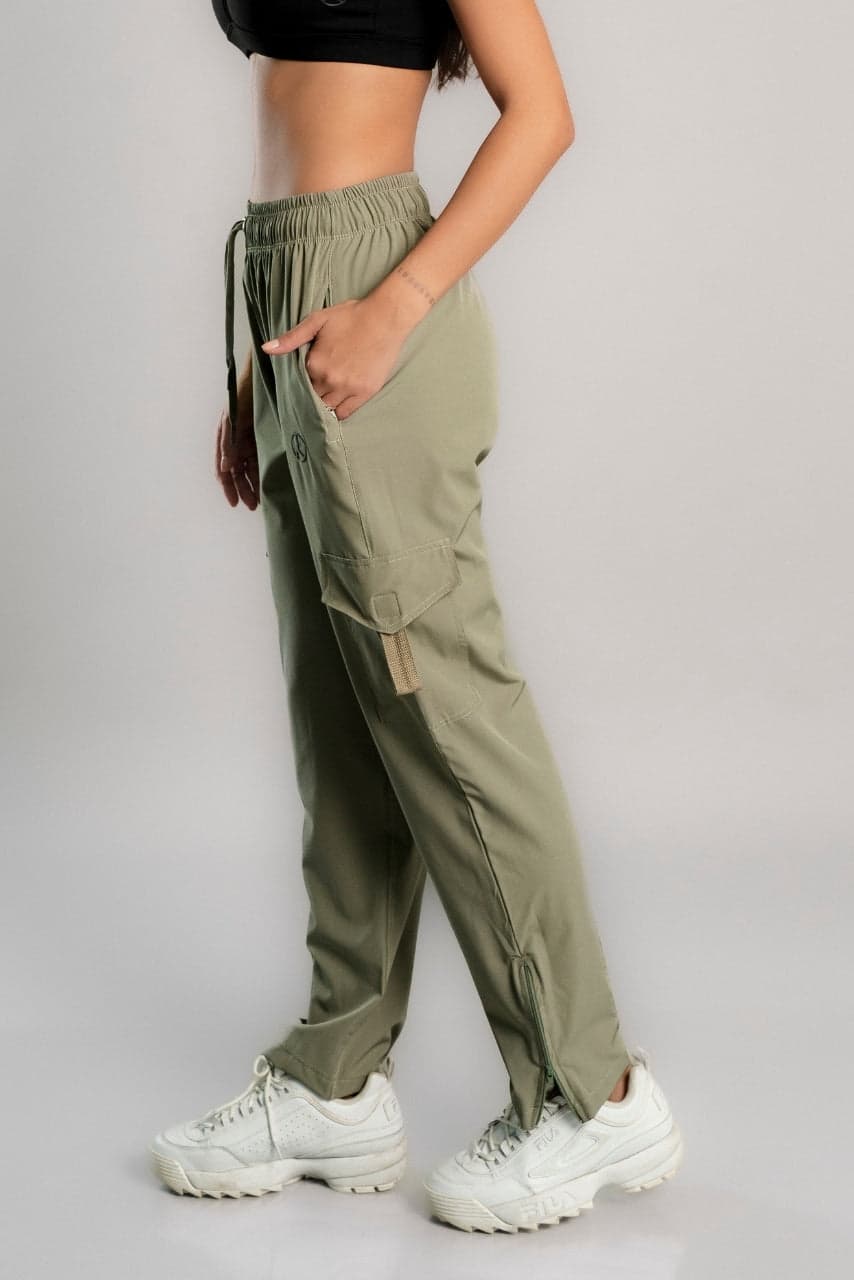 SET OVERTRIP PRO OLIVO (CASACA + CARGO)