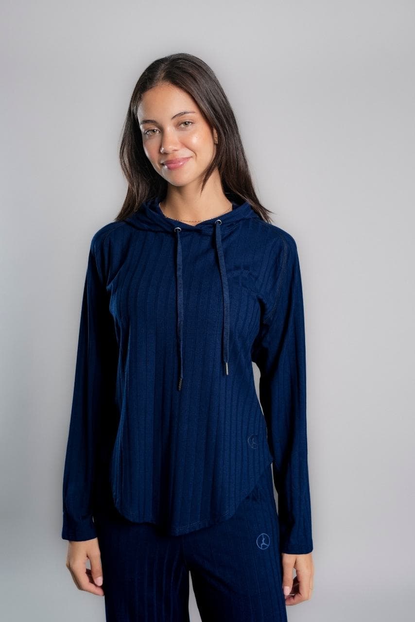 POLERA AGORA AZUL MARINO