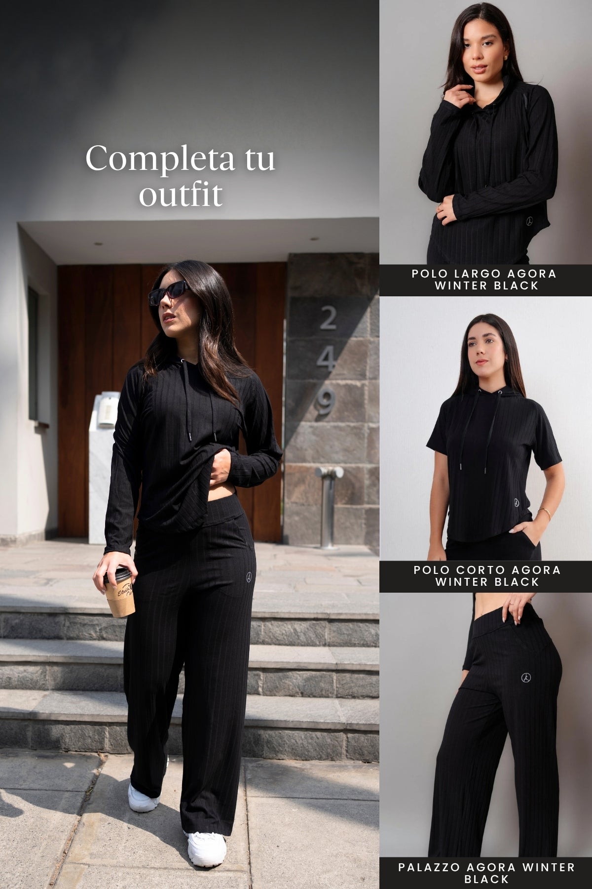 PALAZZO AGORA WINTER BLACK