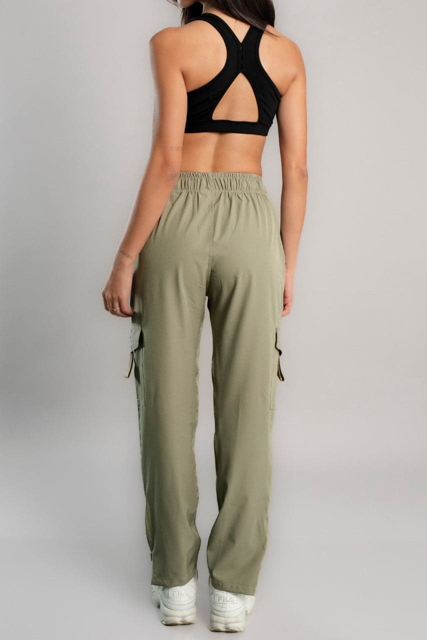 SET OVERTRIP PRO OLIVO (CASACA + CARGO)