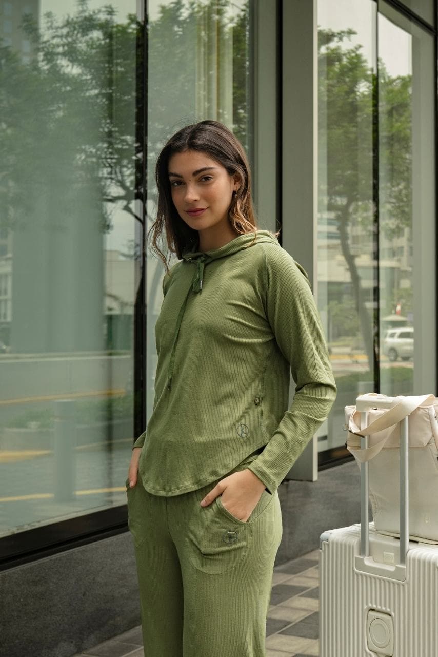POLERA AGORA OLIVO