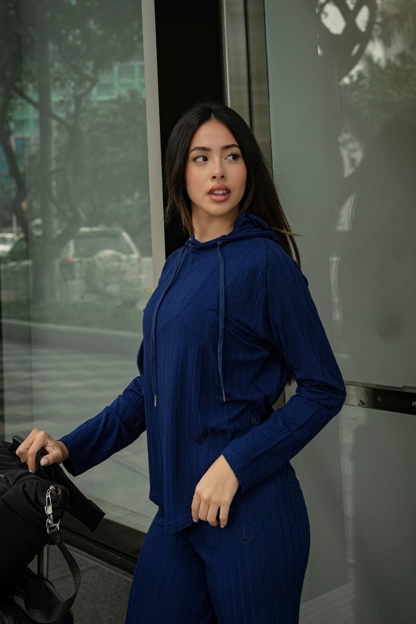 POLERA AGORA AZUL MARINO