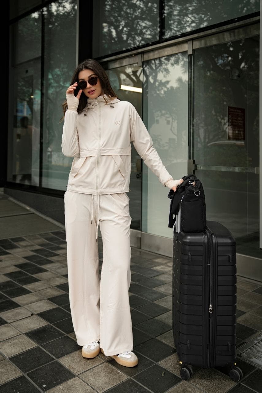 SET OVERTRIP AIR NUDE (CASACA + PALAZZO)