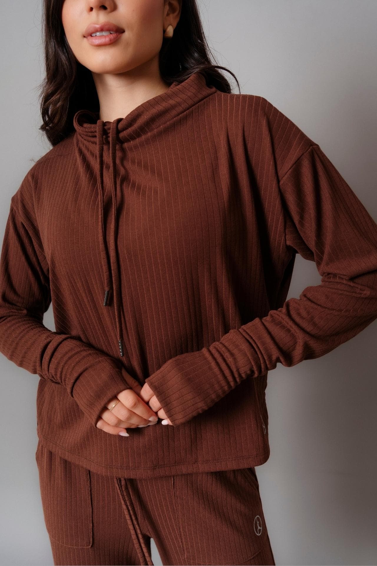 SET COMFY CHOCOLATE (POLERA + PALAZZO)