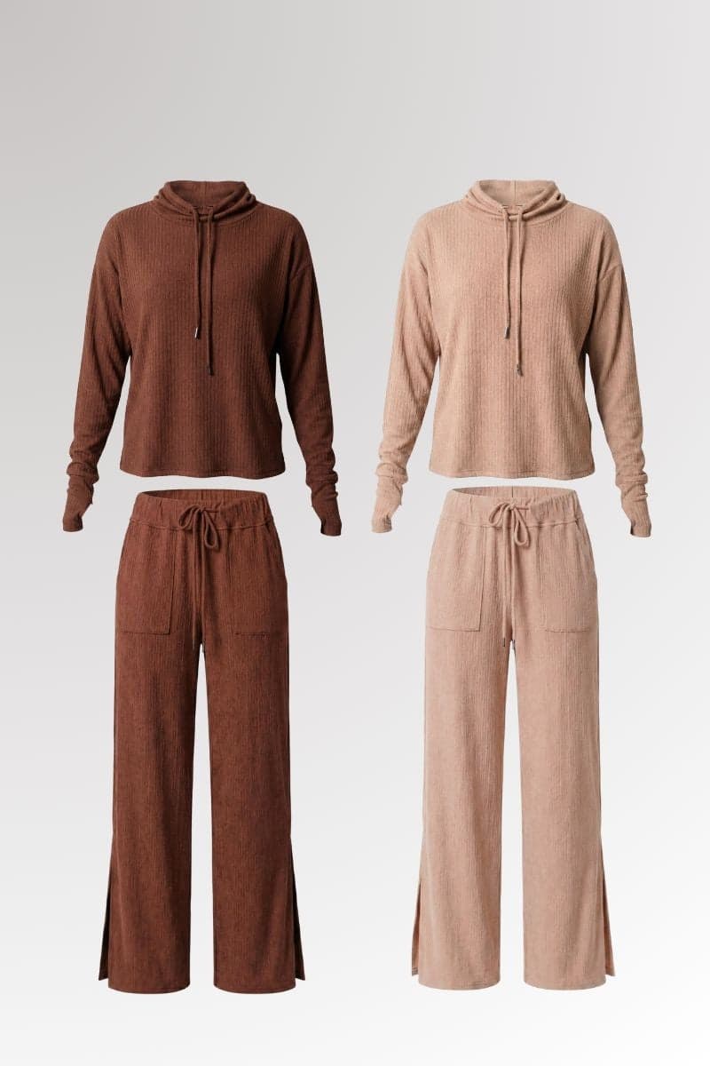 Pack: 02 sets comfy (2 poleras + 2 palazzos)